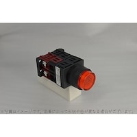 マルヤス電業 φ22全電圧式突形照光押しボタンスイッチモメンタリ樹脂リング 1a 緑 LED JC形 A22FAE2410GLEJ