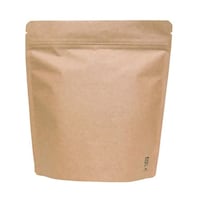 ヤマニパッケージ コーヒー用袋 アルミスタンドチャック袋 300g 茶クラフト V無 500枚 COT831N