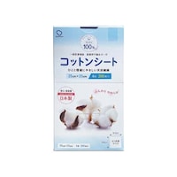 丸三産業 コットンシート ひとと環境にやさしい天然繊維 25×25cm 4折 200枚×20箱入 60541073300
