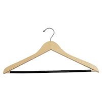 中田産業 木製ハンガー(ゴム付) 111822