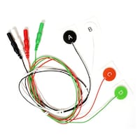 ビットストロング BSディスポーザブルECGリード線付電極 血行動態モニターDINアダプター接続用 4電極 5個入 V0014AC0234I