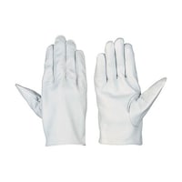 シモン ヤギ革手袋(袖口ストレートタイプ) 白 Lサイズ GT714