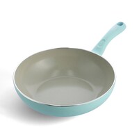 GREEN CHEF グリーンシェフ アースカラー ウォックパン 28cm ミントグリーン CC005421004