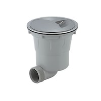 スギコ 浅型横引き排水トラップ G2ネジ 止水プレート仕様 TO299