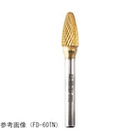 太陽商会 チタンコーティングシリーズ シャンク径6mm Fシリーズ ダブル 全長63mm FD60TN