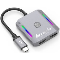 フィールドスリー Feeltek TypeC変換アダプター USBC to Dual HDMI HCM002GM1F