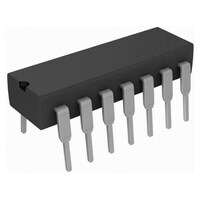 TEXAS INSTRUMENTS 4回路 3ステートバッファ TTL DIP14 SN74LS125AN