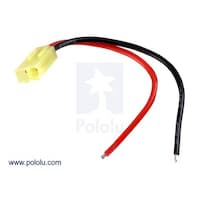 Pololu タミヤミニコネクタ オス(10cmリード線つき) POLOLU2179