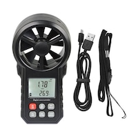 BENETECH 風速計風量計(本体メモリ255件データロガーPCソフト付) BFZ88B