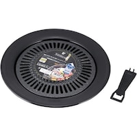 和平フレイズ CRストーニア2丸型焼肉プレート 30cm CR3362