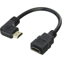 TFTEC HDMI L型ケーブル 延長 20cm