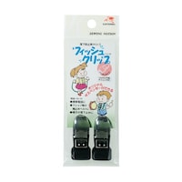 川村製紐工業 フィッシュクリップ 黒 1セット(2個入) KW91615