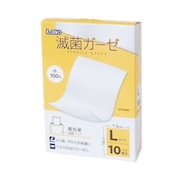 日進医療器 エルモ滅菌ガーゼ L 10枚入 75×100mm