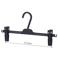 アズワン プラスチック製ボトムハンガー W34cm 10本入 61780781