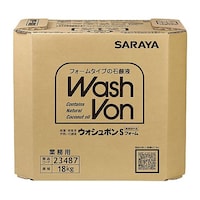 サラヤ ウォシュボン Sフォーム 18kg 八角 BIB 23487