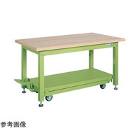 サカエ 重量作業台ペダル昇降移動式