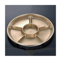 中央化学 オードブル容器 DXPD 丸386 GBK 身 1袋(10枚入) 33506