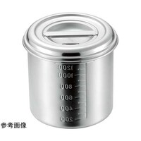 赤川器物製作所 AG 188目盛付深型丸キッチンポット 16cm(手無)