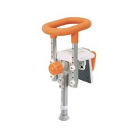 パナソニックエイジフリー 入浴グリップ ユクリア(ユニットバス専用) コンパクト130脚付S オレンジ PNL12313D