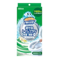 ジョンソン スクラビングバブル 流せるトイレブラシ