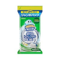 ジョンソン スクラビングバブル流せるトイレブラシ