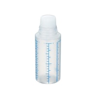 エムアイケミカル 投薬瓶Mボトル(滅菌済) 100CC(10ポンX20フクロイリ) キャップ:白PP