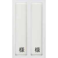 日本医理器材 病室用名札差し(2名用・様付) HP2 縦書き用