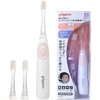 ピジョン はじめての仕上げ専用電動歯ブラシ 1024361(ピンク)