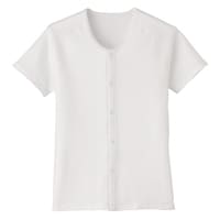 日本エンゼル ワンタッチ肌着(マジックテープ)半袖 7005B(S)