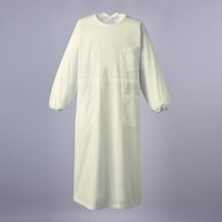 住商モンブラン 男女兼用 予防衣エプロン 84305(イエロー) LL