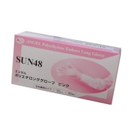 サンフラワー ポリエチロンググローブ SUN48(ピンク)30マイ