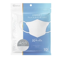 アイリスオーヤマ FASHIONABLE MASK立体 RNFA10SW(10マイ)フツウ