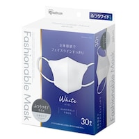 アイリスオーヤマ FASHIONABLE MASK立体 RNFA30MW(30マイ)フツウワイ