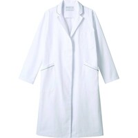 住商モンブラン ドクターコート(レディス長袖シングル 71090(シロ/グレー) S