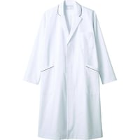 住商モンブラン ドクターコート(メンズ長袖シングル) 71699(シロ/ネイビー) 3L