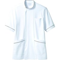 住商モンブラン ジャケット(メンズ・半袖) 721218(シロ/ネイビー) 5L