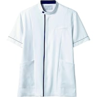 住商モンブラン ジャケット(メンズ・半袖) 721238(シロ/ネイビー) 5L
