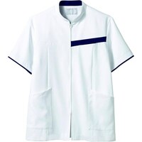 住商モンブラン ジャケット(メンズ・半袖) 721248(シロ/ネイビー) 5L