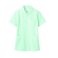 住商モンブラン ナースジャケット(レディス・半袖) 731568(ミント/シロ) 9L