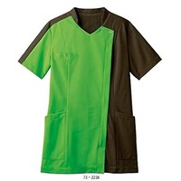 住商モンブラン スクラブ(レディス・半袖) 732238(リーフグリーン) LL