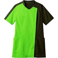 住商モンブラン スクラブ(レディス・半袖) 732238(リーフグリーン) 4L