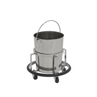 松吉医科器械 マツヨシ キックバケツ MYKB001(ステンレスバケツ)