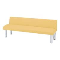 ニシキ工業 ロビーチェア HKZ15A(150X59X65CM マスタードイエロー