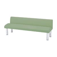 ニシキ工業 ロビーチェア HKZ12A(120X59X65CM カーキグリーン