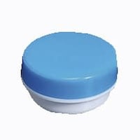 馬野化学容器 UG軟膏壷 351(6ML)100イリ 蓋:青