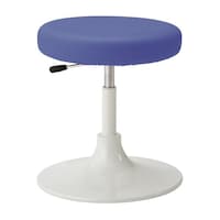 松吉医科器械 マツヨシ クランケチェア(背無) MYN3246 プラムブルー