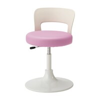 松吉医科器械 マツヨシ クランケチェア(背付) MYN3248 チェリーピンク