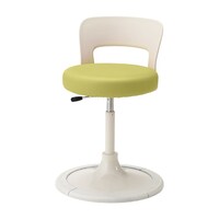 松吉医科器械 マツヨシ クランケチェア(背付) MYN3249(プロテクターツキ) シトラスイエロー