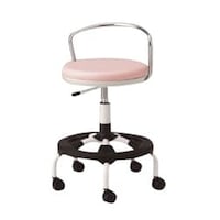 ノーリツイス ハイタイプスツール(樹脂ステップ付) TSMW18LST(セパイプ) ピンク