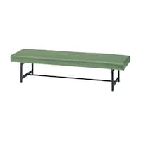 ニシキ工業 長イス(背なし) TEP15B(150X46X43) カーキグリーン